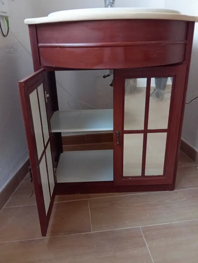 Regalo Mueble de baño con lavabo de mármol