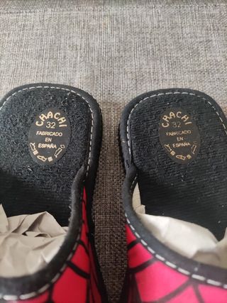 Ciabatte Spiderman Taglia 32