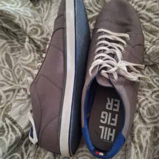 Zapatos Tommy Hilfiger Gris y Azul