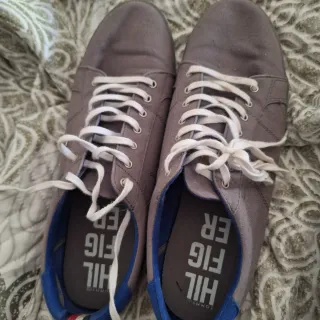 Zapatos Tommy Hilfiger Gris y Azul