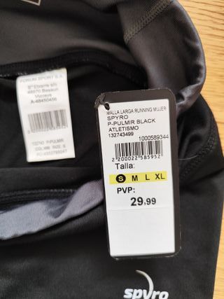 Mallas deportivas Spyro mujer Talla S