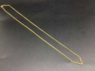 cadena oro 18k 31cm