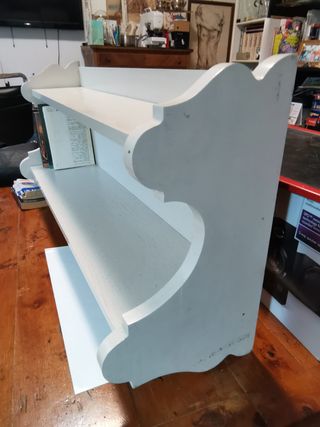 Coppia mensole decorative in legno