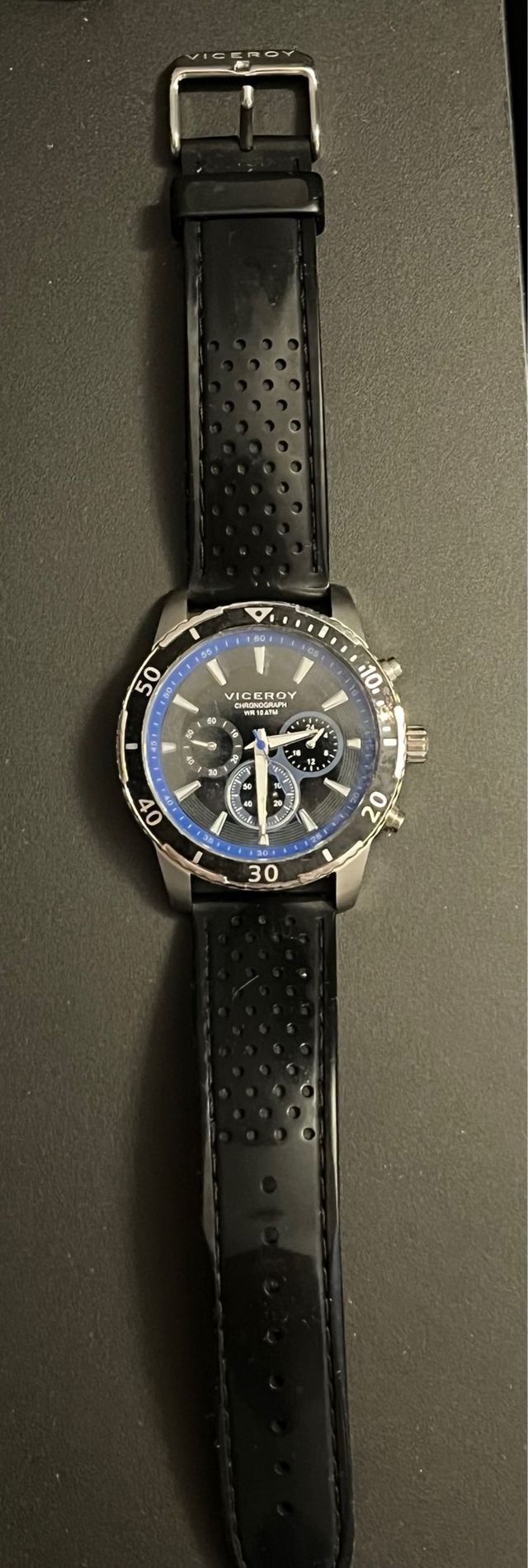 Reloj Viceroy 40112557 Chronograph Negro/Azul