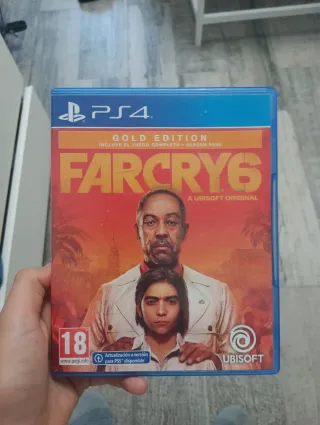 Far Cry 6 Gold Edition PS4 y fifa 23 para lintendo
