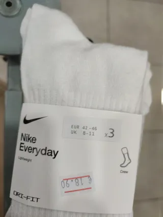 Calze Nike Everyday Uomo Bianco