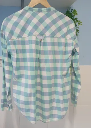 Camisa cuadros Bershka M