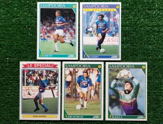 5 Carte Calcio Score 92 Sampdoria