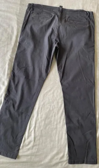 2 Pantalones de Trabajo Talla 48 Gris