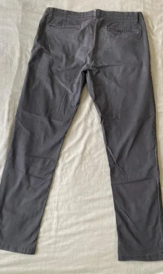 2 Pantalones de Trabajo Talla 48 Gris