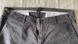 2 Pantalones de Trabajo Talla 48 Gris