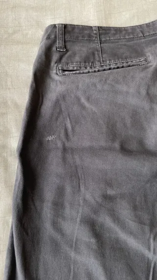 2 Pantalones de Trabajo Talla 48 Gris