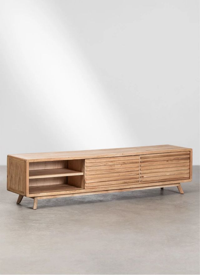 Mueble TV Sklum Madera Maciza