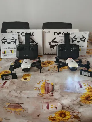 2 Droni le-idea con accessori