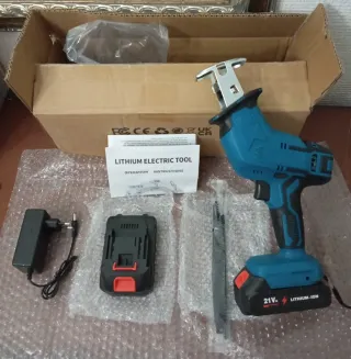 SIERRA RECÍPROCA INALÁMBRICA RECARGABLE 2 BATERÍAS