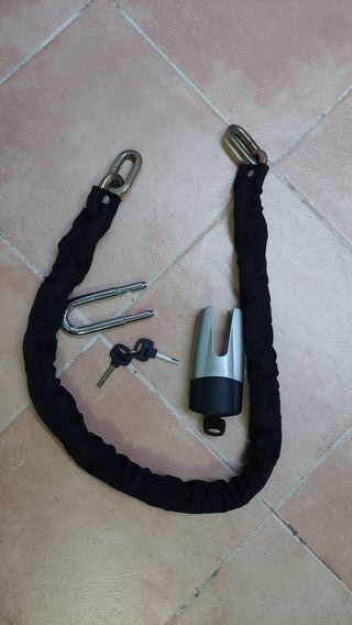 Candado U con llaves