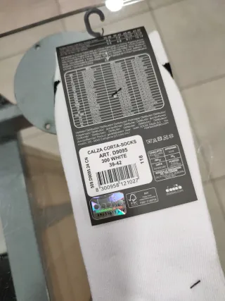 Calze Diadora 3 paia taglia 39/42