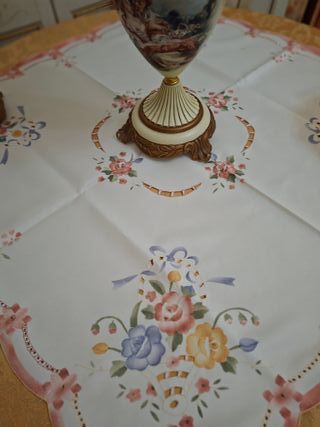 Centrotavola fantasia fiori multicolore