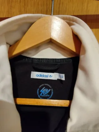 Chaqueta Adidas Originals Mujer Negra Blanca