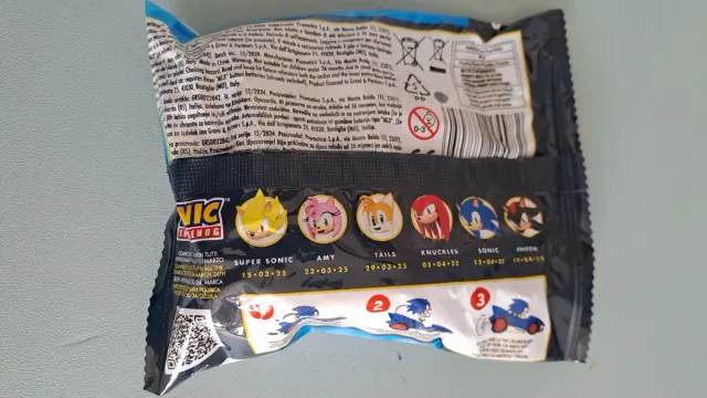 Macchinina Sonic The Hedgehog