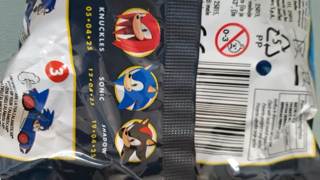 Macchinina Sonic The Hedgehog