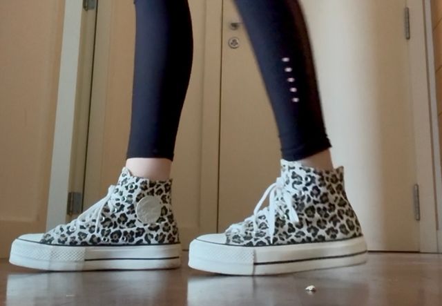 Converse Chuck Taylor Animal Print Plataforma