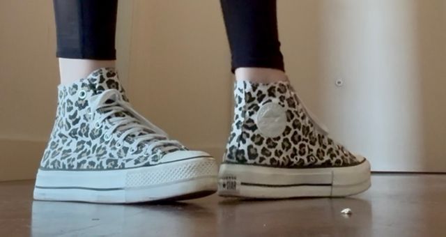 Converse Chuck Taylor Animal Print Plataforma