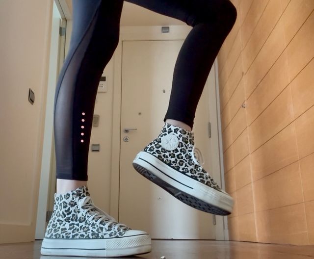 Converse Chuck Taylor Animal Print Plataforma