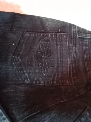 Vaquero pirata negro talla 42