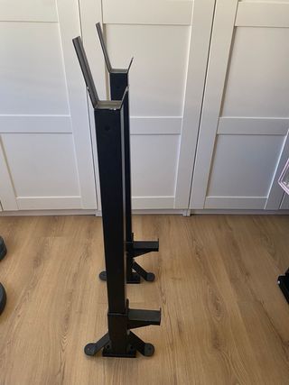 Banco de musculacion y pesas