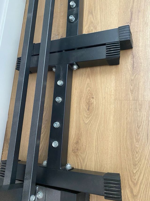 Banco de musculacion y pesas