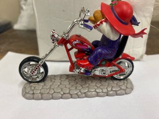 Soprammobile Orso Motociclista