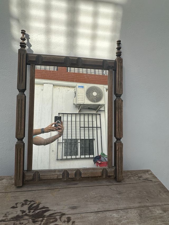 Mueble aparador rústico + espejo