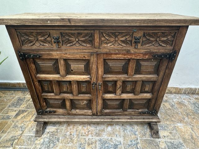 Mueble aparador rústico + espejo