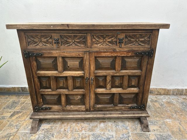 Mueble aparador rústico + espejo