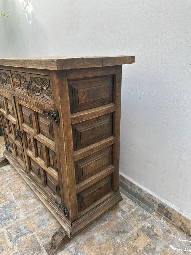 Mueble aparador rústico + espejo