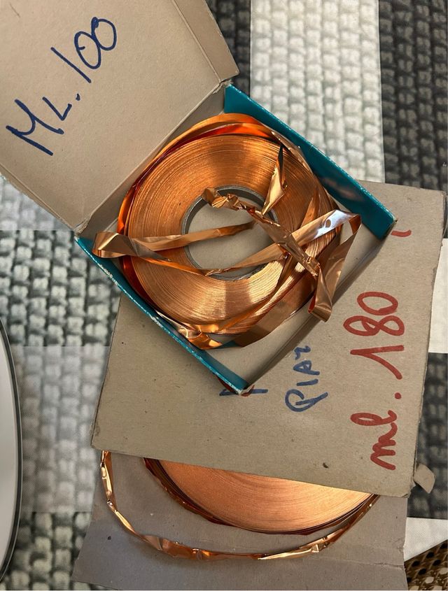 Piattine di Rame ml. 100 e ml. 180