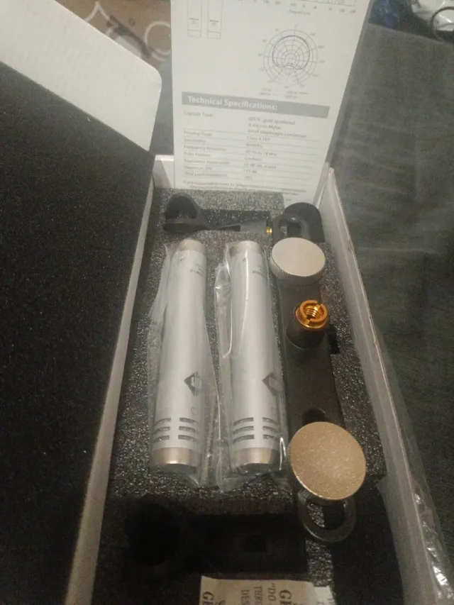 PM-2 Stereo Pair of Small-Diaphragm Cardioid Conde