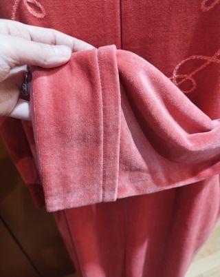 Bata túnica terciopelo larga talla L