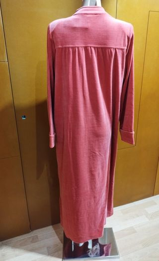 Bata túnica terciopelo larga talla L