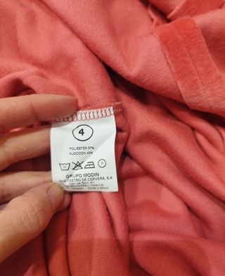 Bata túnica terciopelo larga talla L