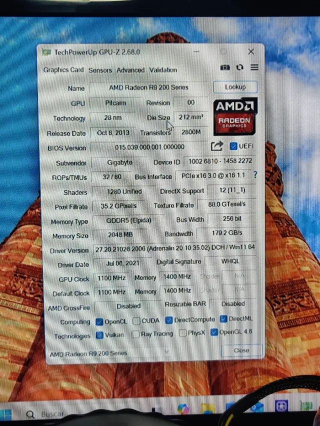 Tarjeta Gráfica Gigabyte windforce