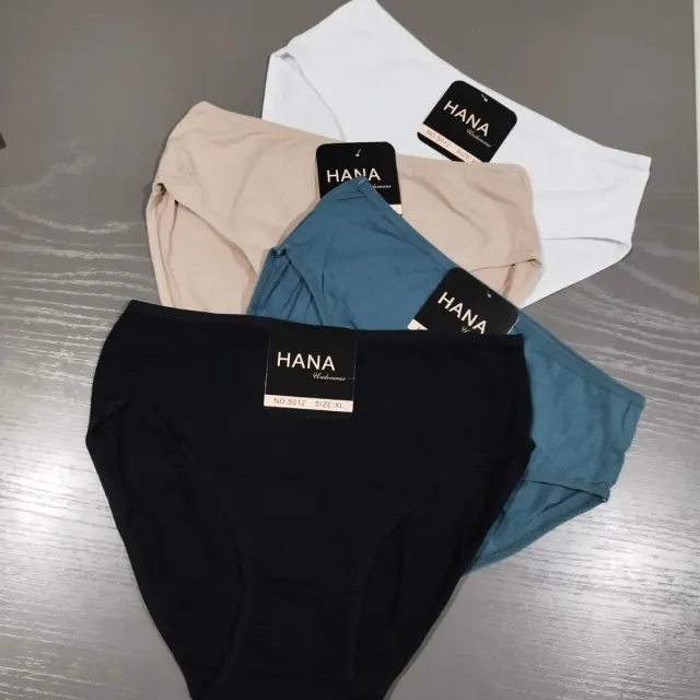 Lote 4 bragas HANA talla XL