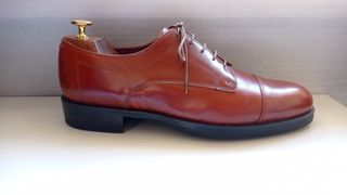 GREYHOUND Scarpe Derby Pelle Marrone 42