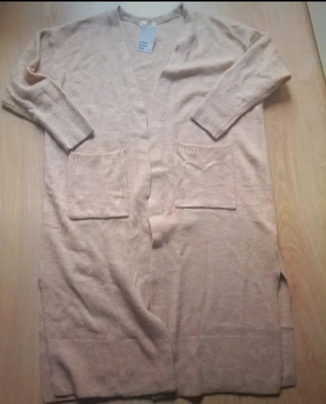 Rebeca larga H&M beige