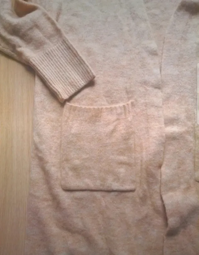 Rebeca larga H&M beige