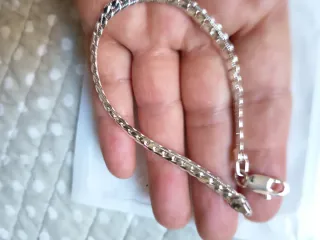 Pulsera de plata 20cm