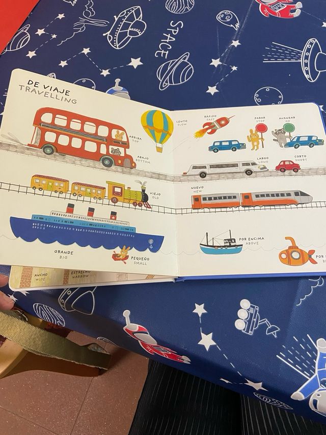 Mi primer imaginario de contrarios bilingüe