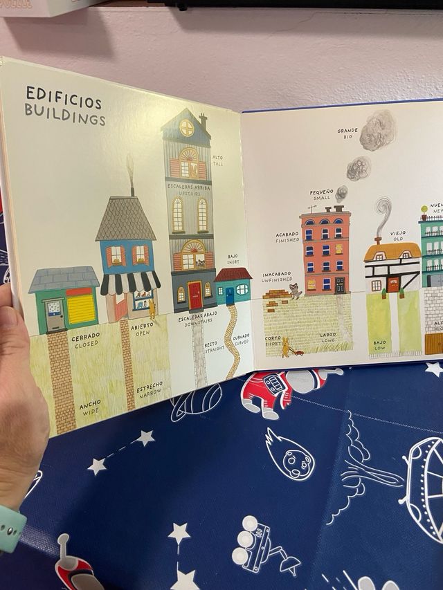 Mi primer imaginario de contrarios bilingüe