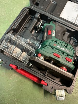 Fresadora Batería Parkside X12 TEAM